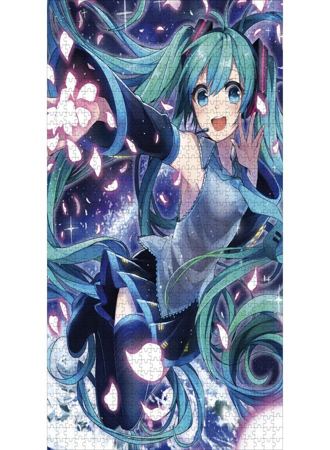 ABYstyle Hatsune Miku 1000 pcs Petals Jigsaw Puzzle Ideal Gift for Anime and Puzzle Enthusiasts Family-Friendly Activity - Image 2